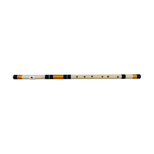 Radhe Flutes PVC Fiber E Natural Bansuri Base Octave 30"inches