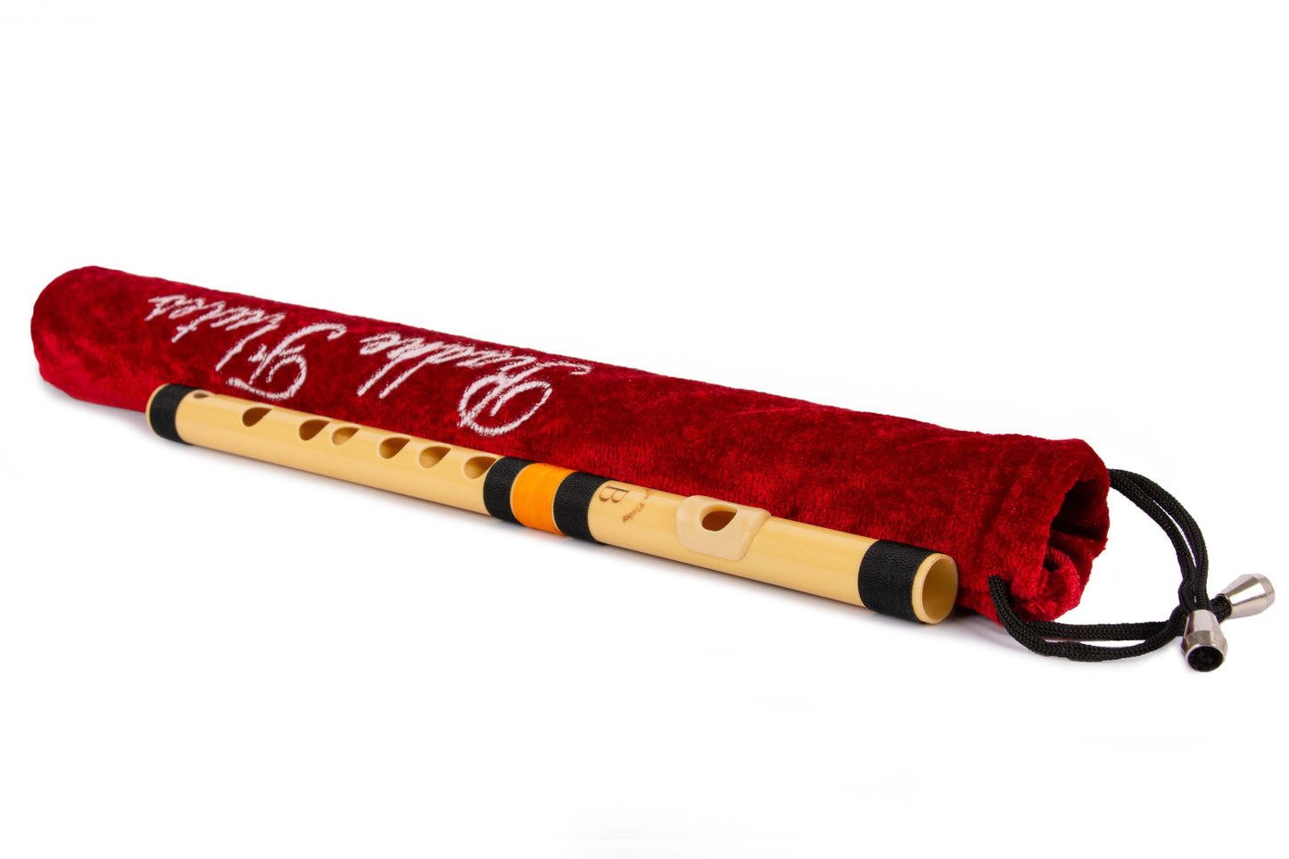 RF PVC Fiber B Natural Bansuri Middle Octave 11"inches