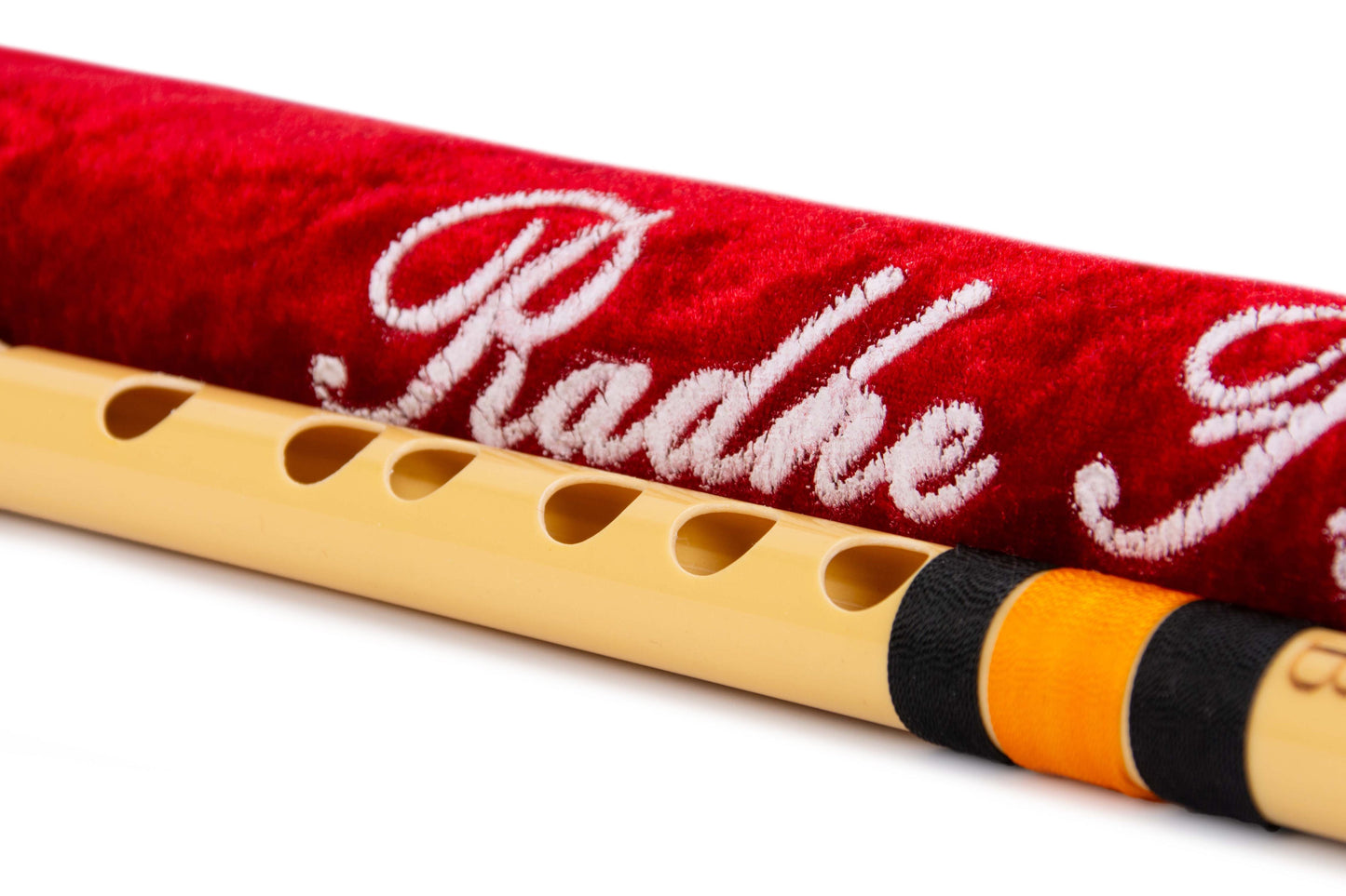RF PVC Fiber B Natural Bansuri Middle Octave 11"inches