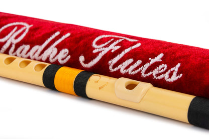 RF PVC Fiber C Natural Bansuri Higher Octave 10"inches