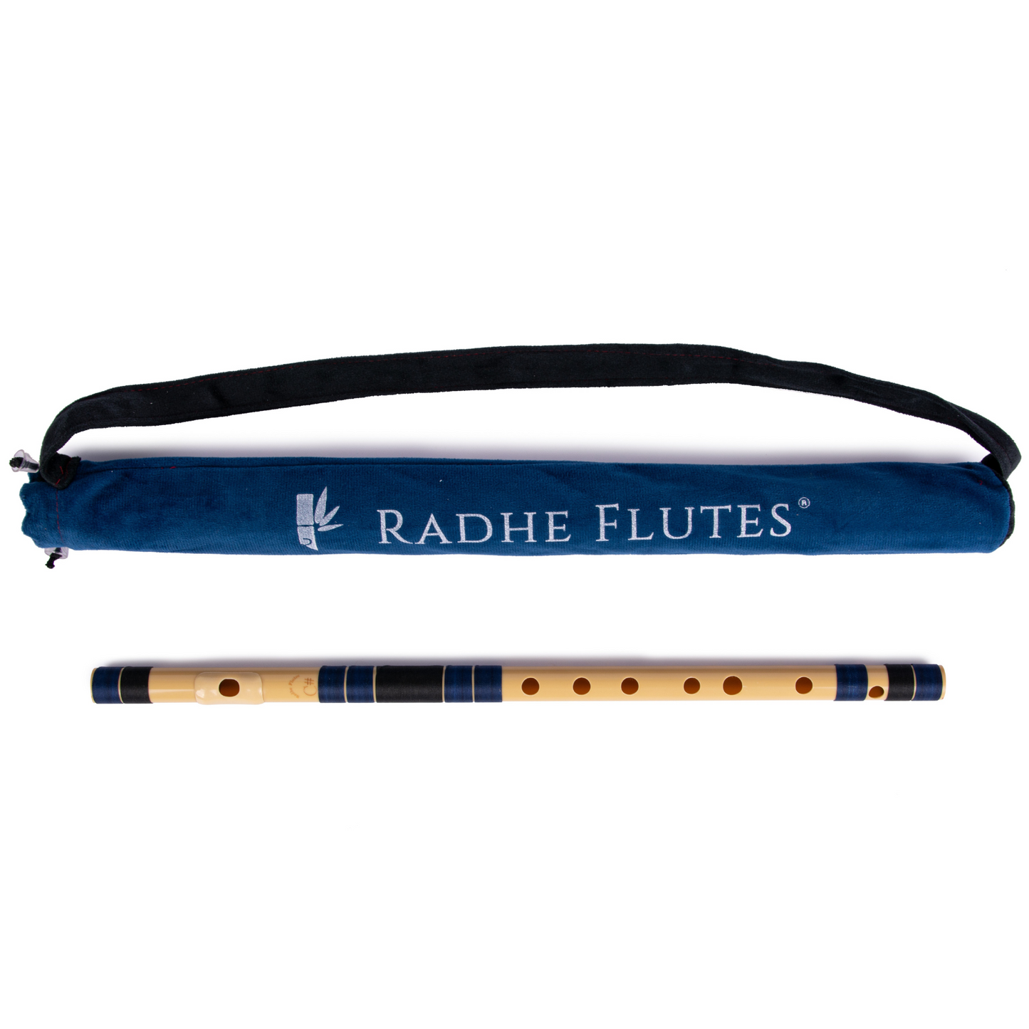 RF PVC Fiber C# Natural Bansuri Middle Octave 18"inches | Colors