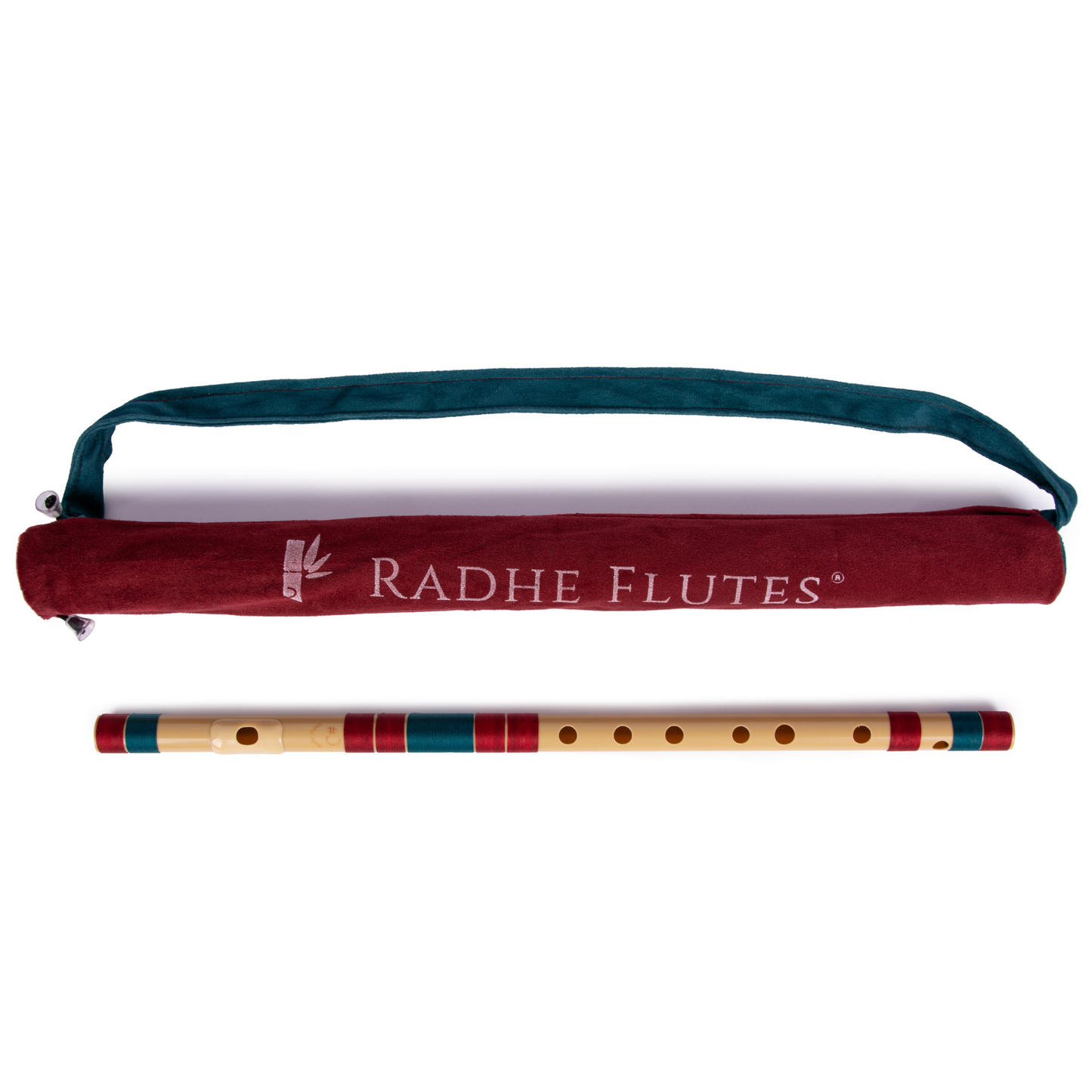 RF PVC Fiber C# Natural Bansuri Middle Octave 18"inches | Colors