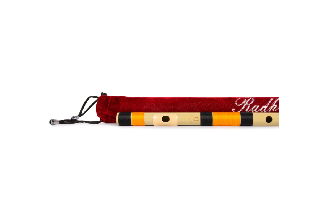 RF PVC Fiber D Natural Bansuri Middle Octave 17"inches