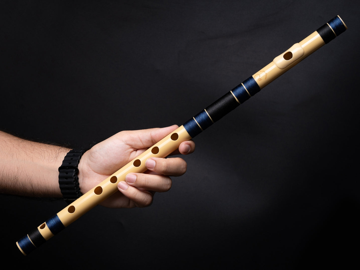 RF PVC Fiber C# Natural Bansuri Middle Octave 18"inches | Colors