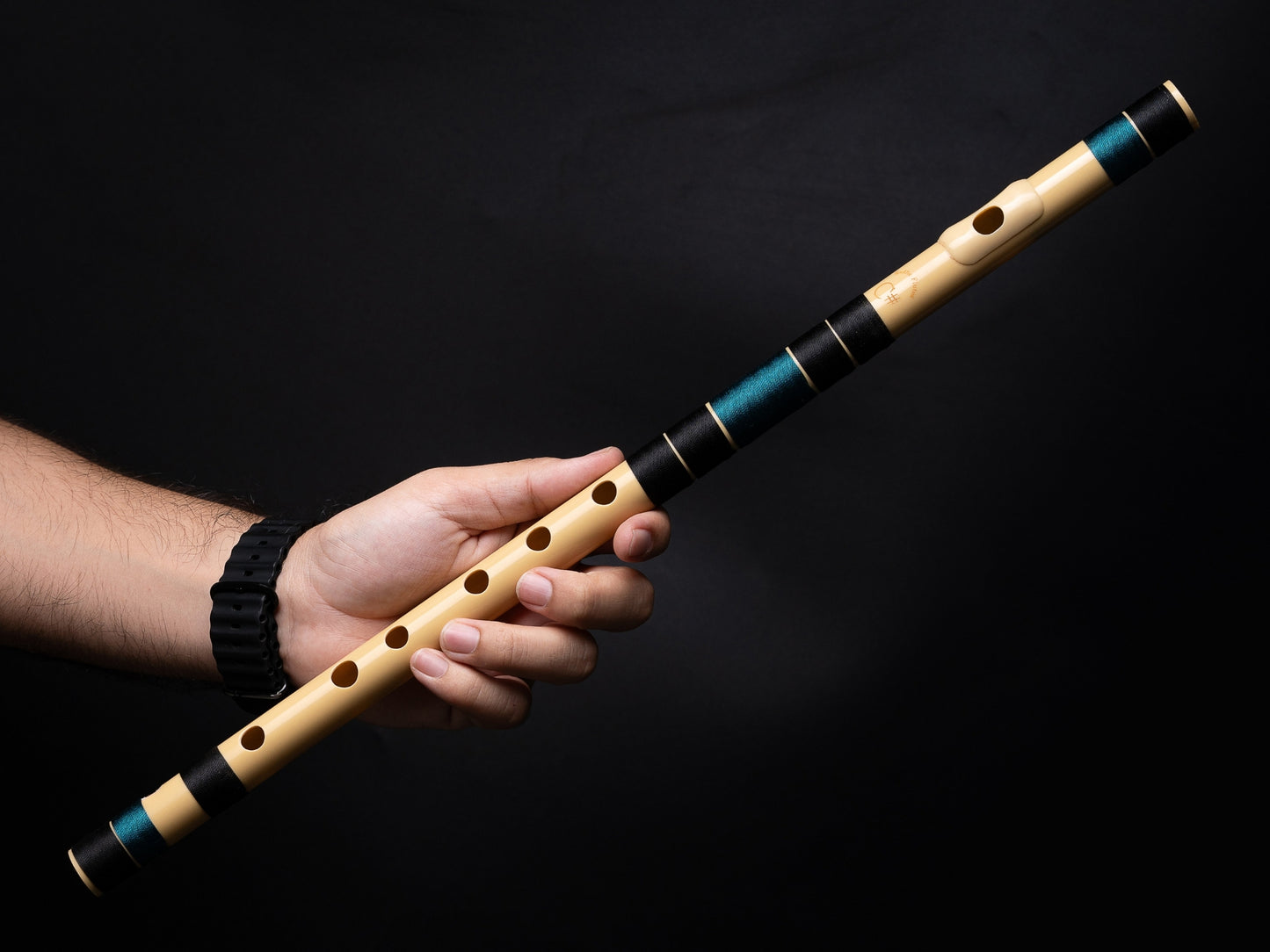 RF PVC Fiber C# Natural Bansuri Middle Octave 18"inches | Colors