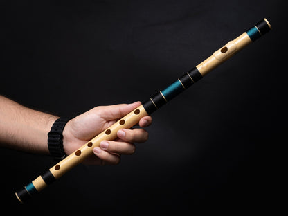 RF PVC Fiber C# Natural Bansuri Middle Octave 18"inches | Colors