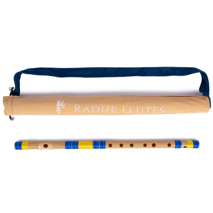 RF PVC Fiber C# Natural Bansuri Middle Octave 18"inches | Colors