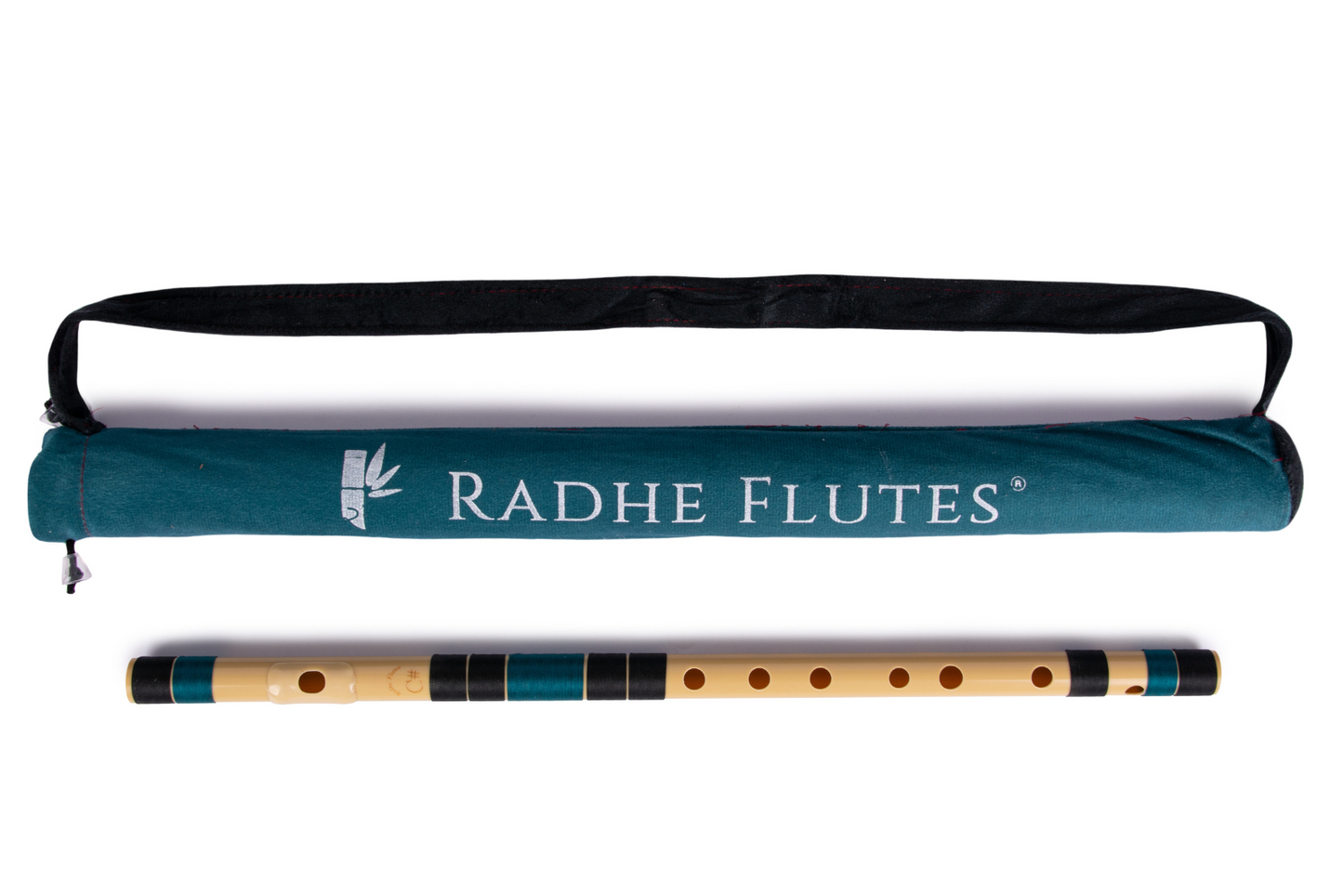 RF PVC Fiber C# Natural Bansuri Middle Octave 18"inches | Colors