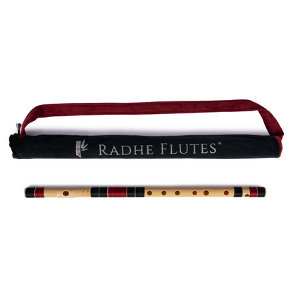RF PVC Fiber C# Natural Bansuri Middle Octave 18"inches | Colors
