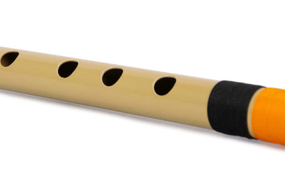 RF PVC Fiber D Natural Bansuri Middle Octave 17"inches
