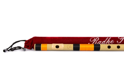 RF PVC Fiber D Natural Bansuri Middle Octave 17"inches