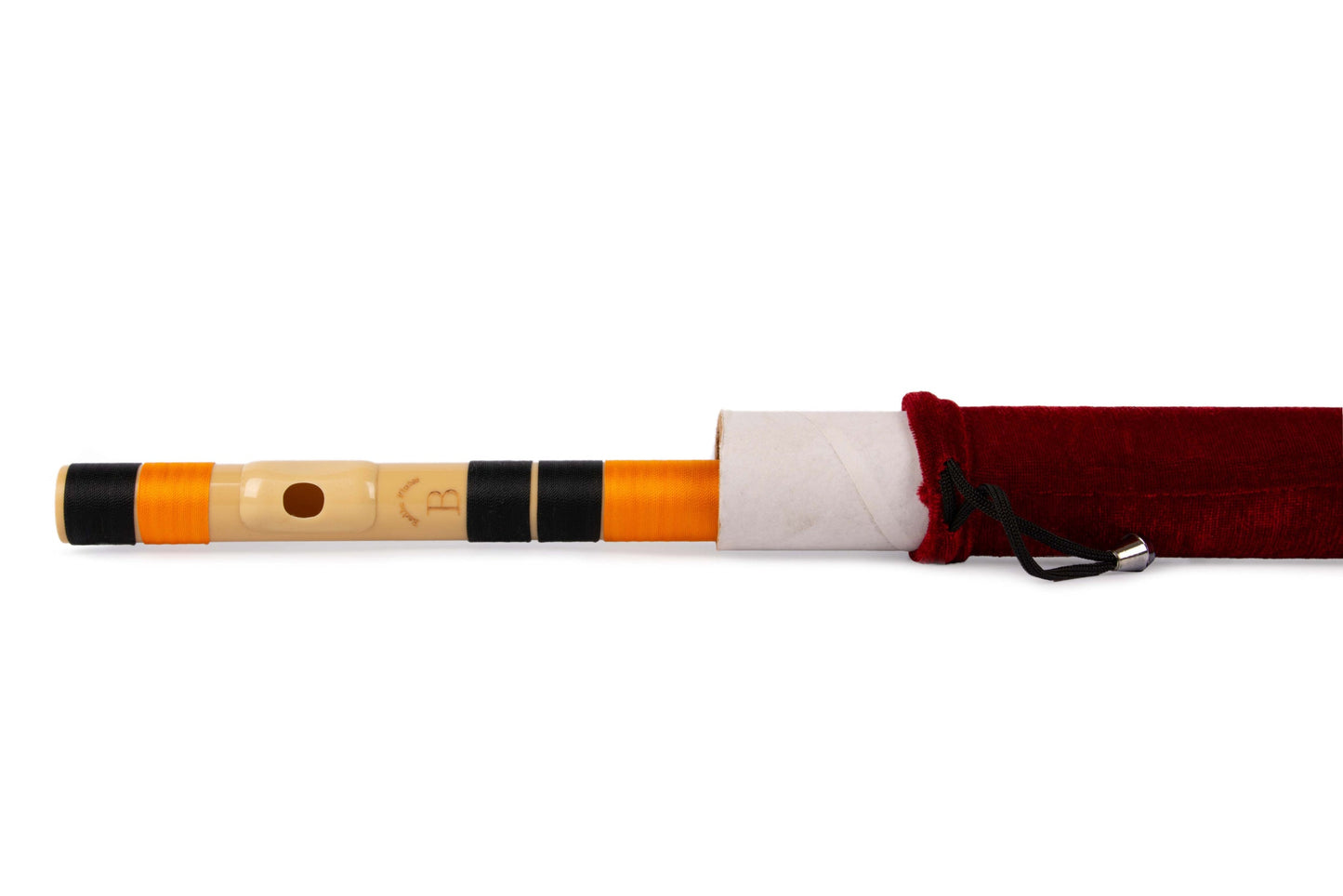 RF PVC Fiber D Natural Bansuri Middle Octave 17"inches