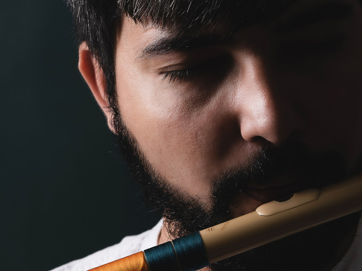 RF PVC Fiber C# Natural Bansuri Middle Octave 18"inches | Colors