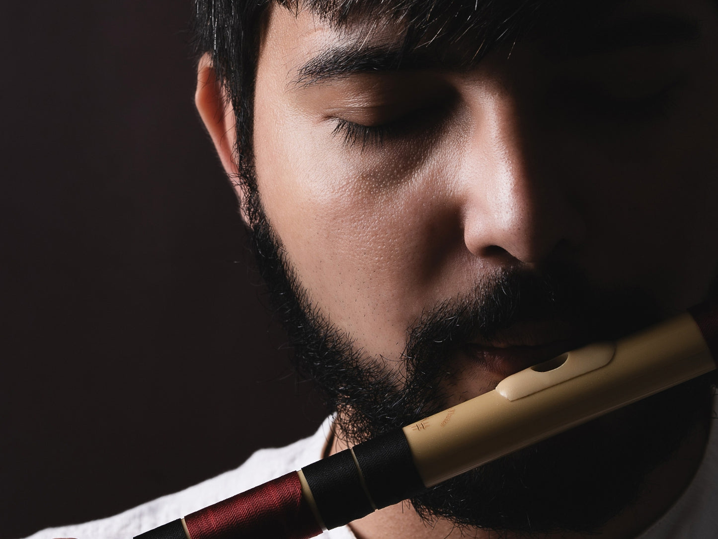 RF PVC Fiber C# Natural Bansuri Middle Octave 18"inches | Colors