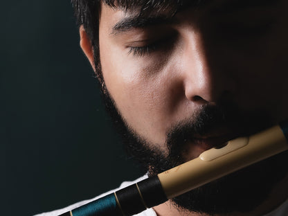 RF PVC Fiber C# Natural Bansuri Middle Octave 18"inches | Colors