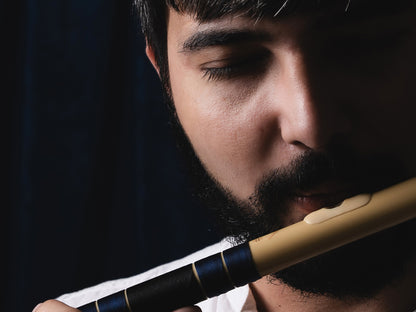 RF PVC Fiber C# Natural Bansuri Middle Octave 18"inches | Colors