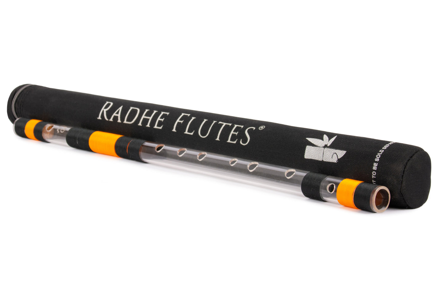 RF Acrylic Fiber G Sharp Bansuri Base Octave with Hard Cover 24"inches