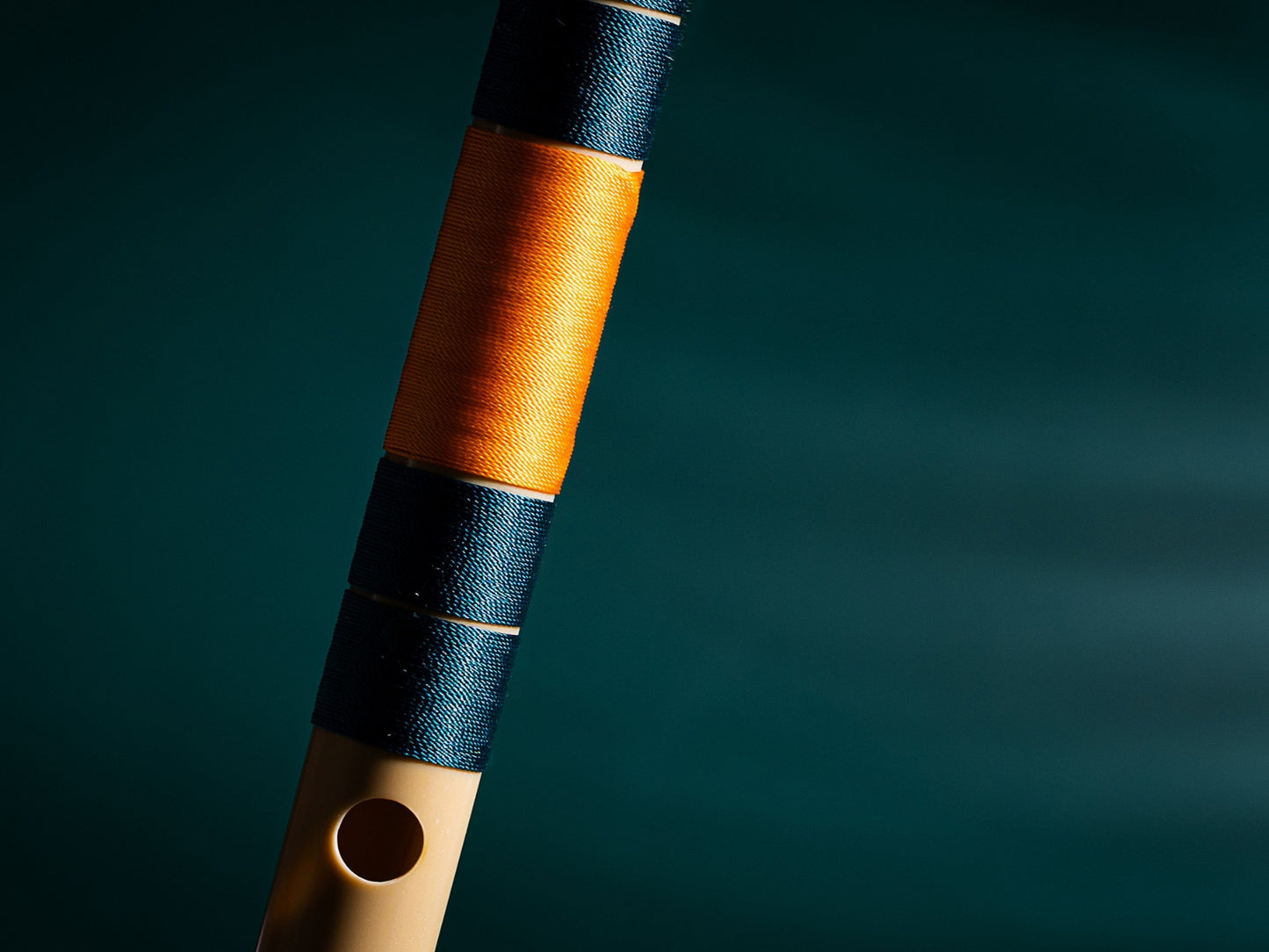 RF PVC Fiber C# Natural Bansuri Middle Octave 18"inches | Colors