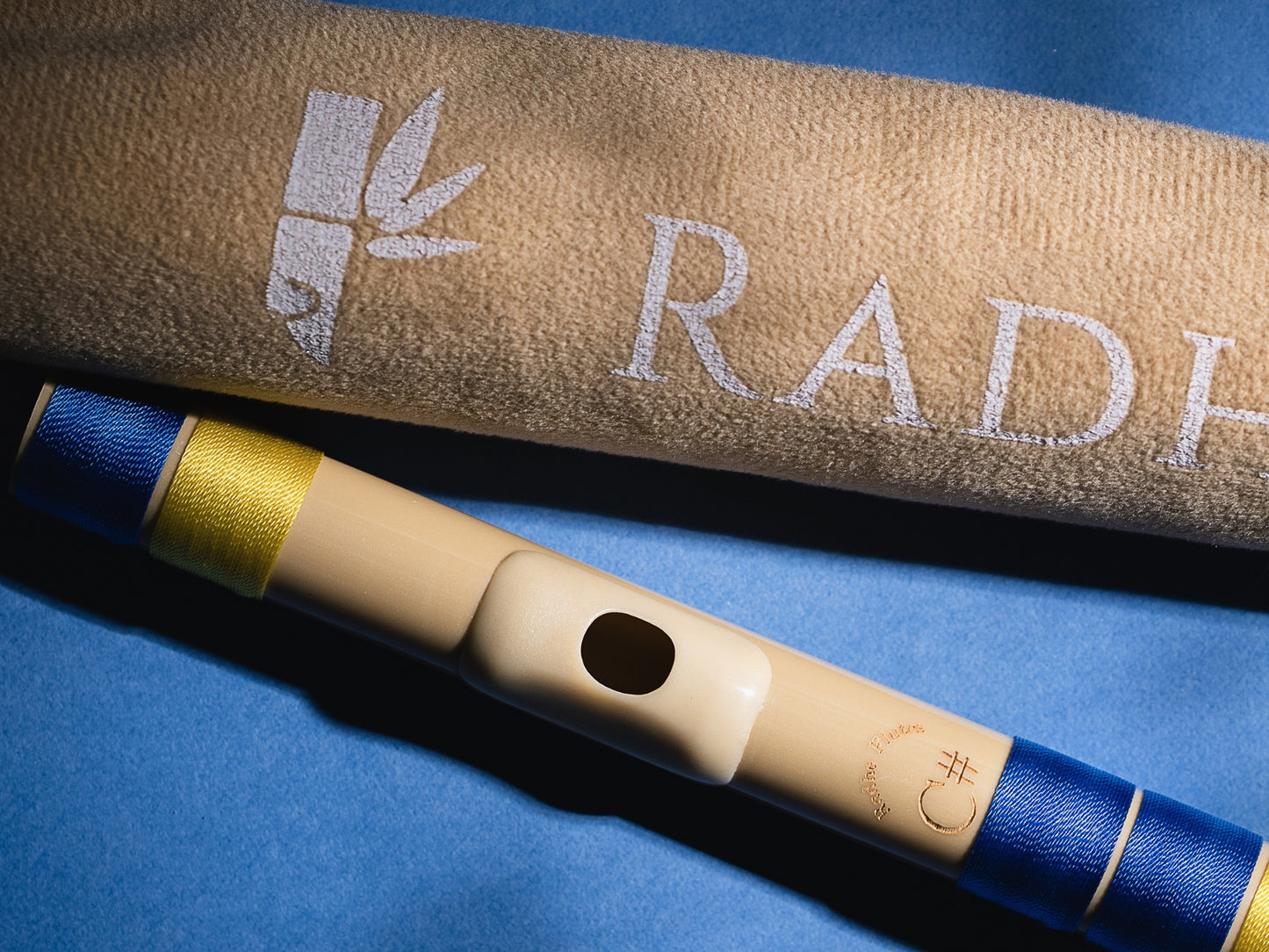 RF PVC Fiber C# Natural Bansuri Middle Octave 18"inches | Colors