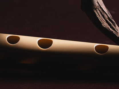 RF PVC Fiber C# Natural Bansuri Middle Octave 18"inches | Colors