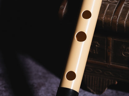 RF PVC Fiber C# Natural Bansuri Middle Octave 18"inches | Colors