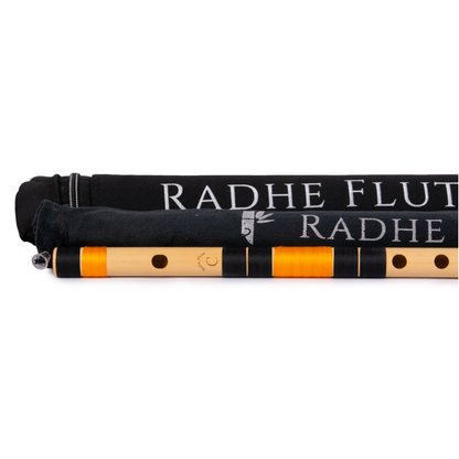 RF Bamboo C Natural Middle Bansuri 19" with Cover