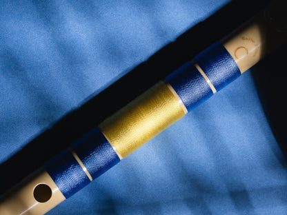 राधे बांसुरी पीवीसी फाइबर सी प्राकृतिक बांसुरी मध्य सप्तक 20.5"इंच | रंग