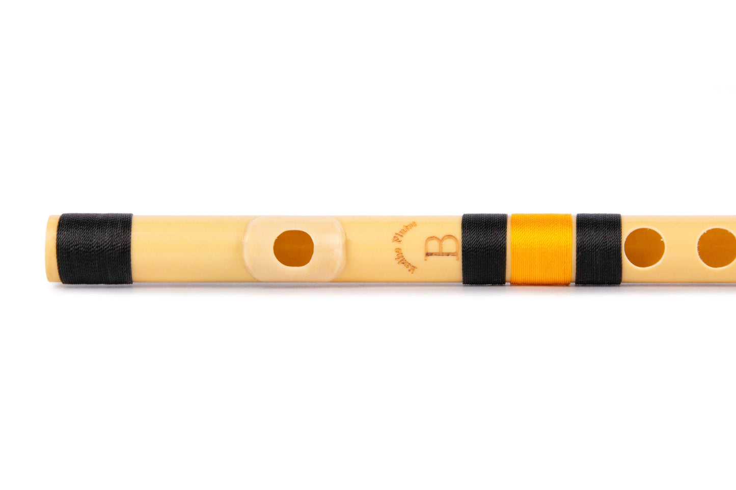 RF PVC Fiber B Natural Bansuri Middle Octave 11"inches