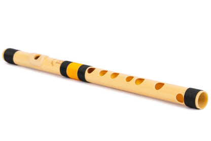RF PVC Fiber B Natural Bansuri Middle Octave 11"inches