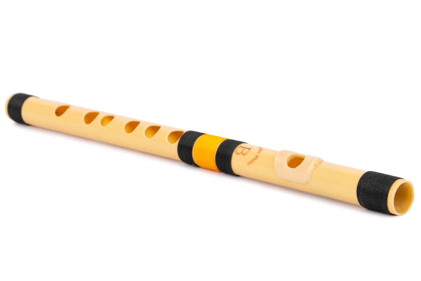 RF PVC Fiber B Natural Bansuri Middle Octave 11"inches