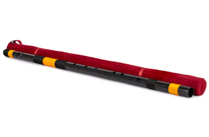 RF PVC Fiber C Natural Bansuri Double Base Octave 36"inches