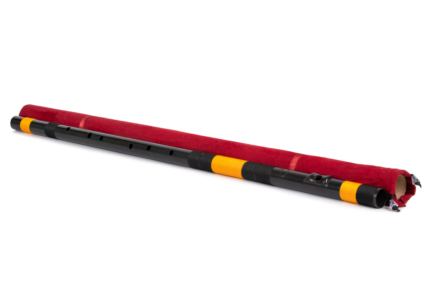 RF PVC Fiber C Natural Bansuri Double Base Octave 36"inches