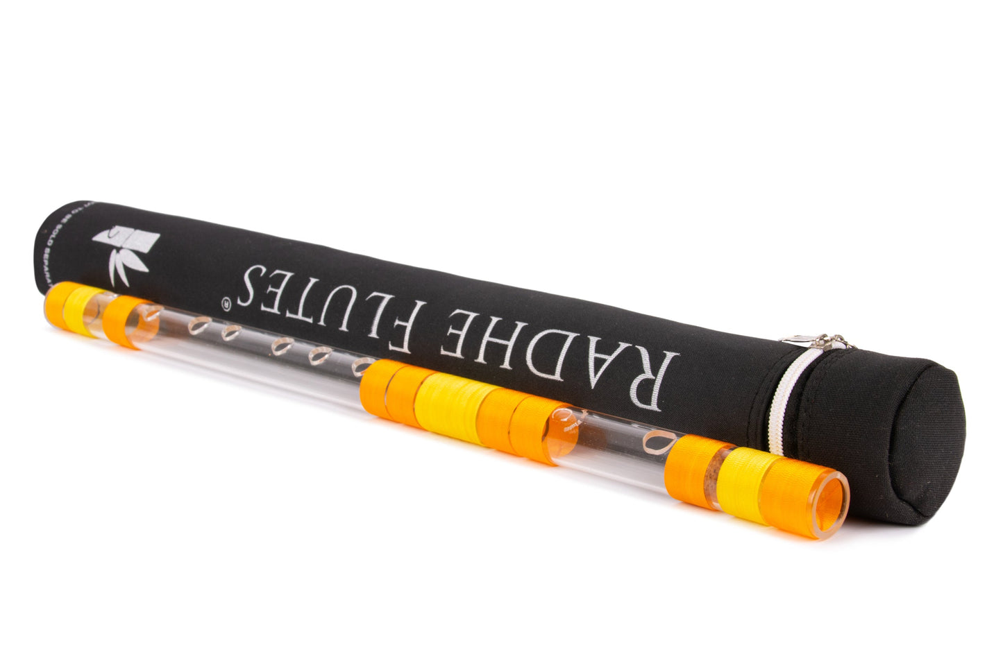 RF Acrylic Fiber C Natural Bansuri Middle Octave with Hard Cover 20"inches