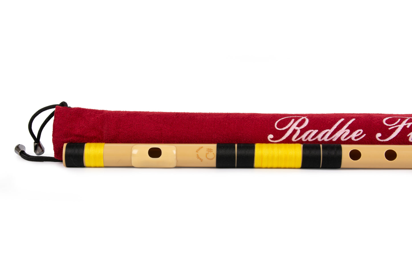 RF PVC Fiber C# Natural Bansuri Middle Octave 18"inches | Colors