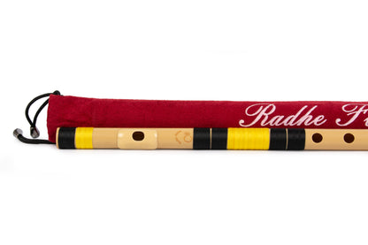 RF PVC Fiber C# Natural Bansuri Middle Octave 18"inches | Colors