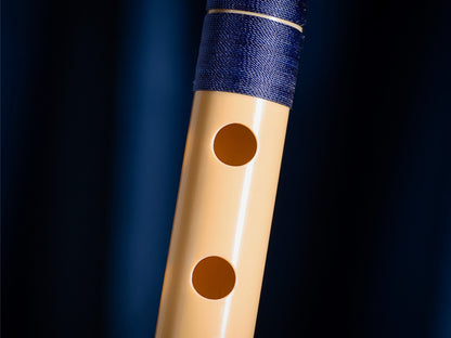 राधे बांसुरी पीवीसी फाइबर सी प्राकृतिक बांसुरी मध्य सप्तक 20.5"इंच | रंग