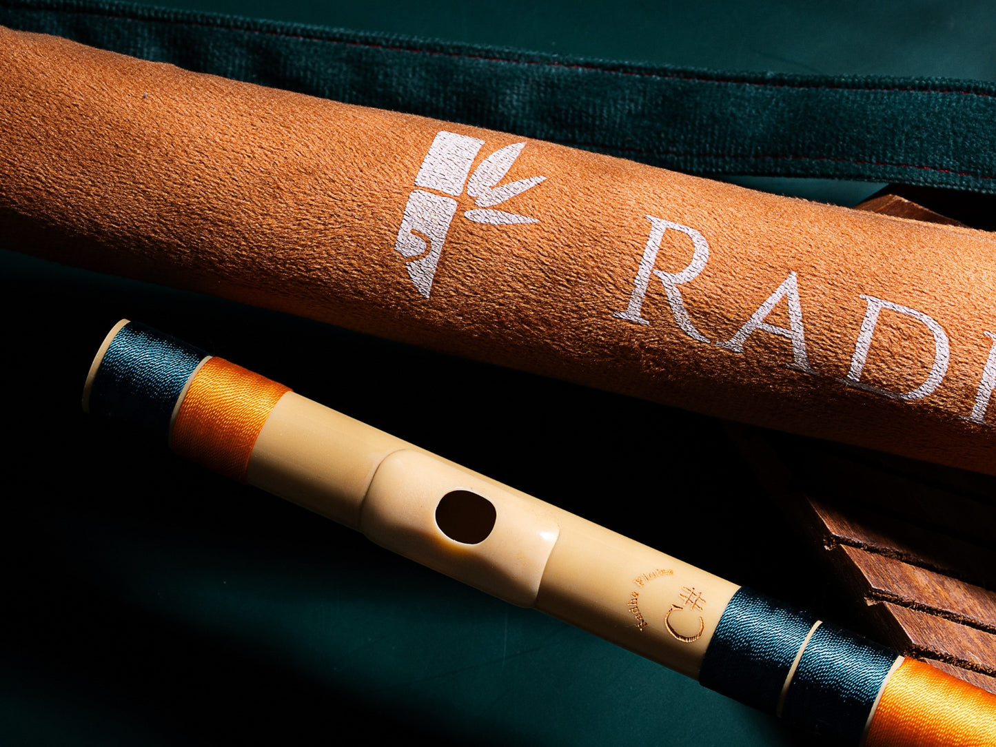 RF PVC Fiber C# Natural Bansuri Middle Octave 18"inches | Colors