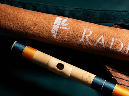 RF PVC Fiber C# Natural Bansuri Middle Octave 18"inches | Colors