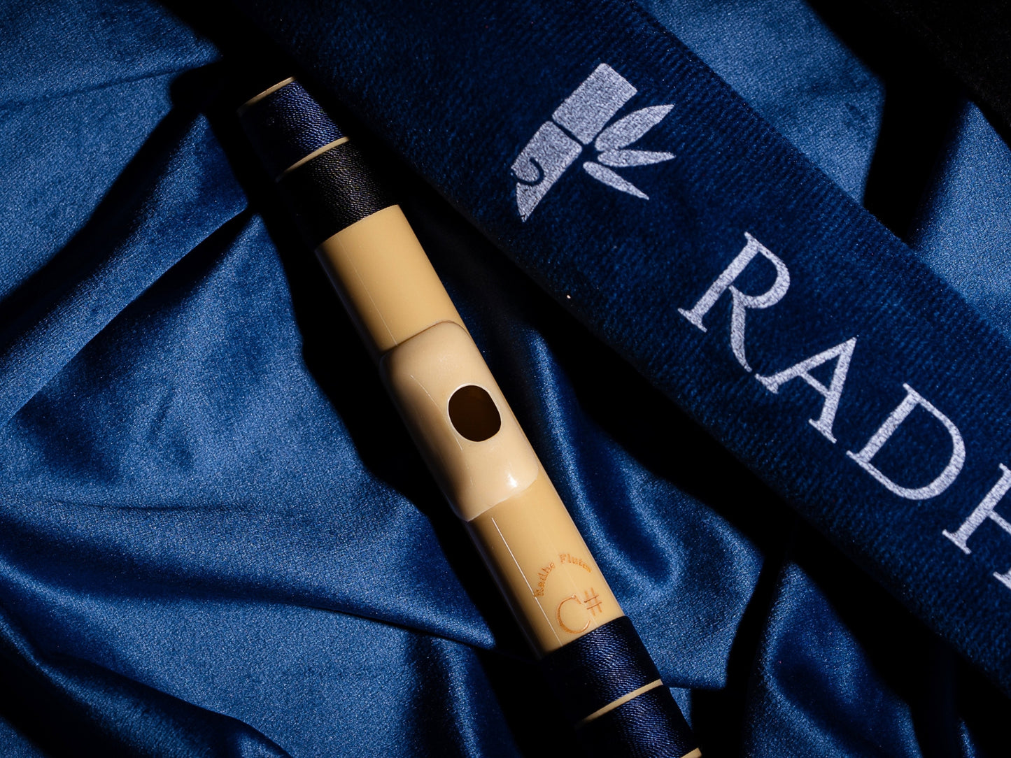 RF PVC Fiber C# Natural Bansuri Middle Octave 18"inches | Colors