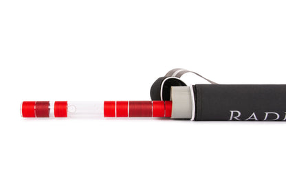 RF Acrylic Fiber C Natural Bansuri Middle Octave with Hard Cover 20"inches