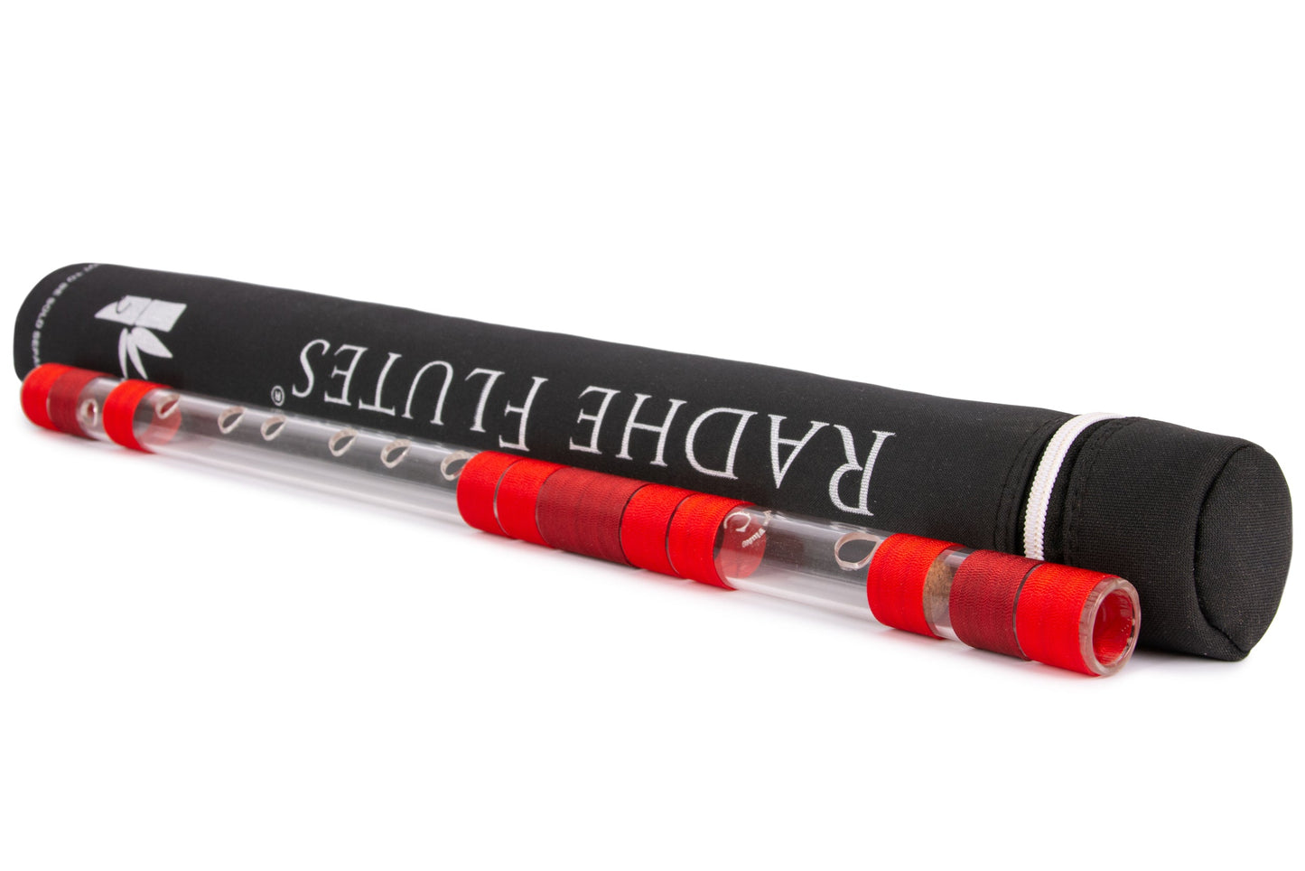 RF Acrylic Fiber C Natural Bansuri Middle Octave with Hard Cover 20"inches
