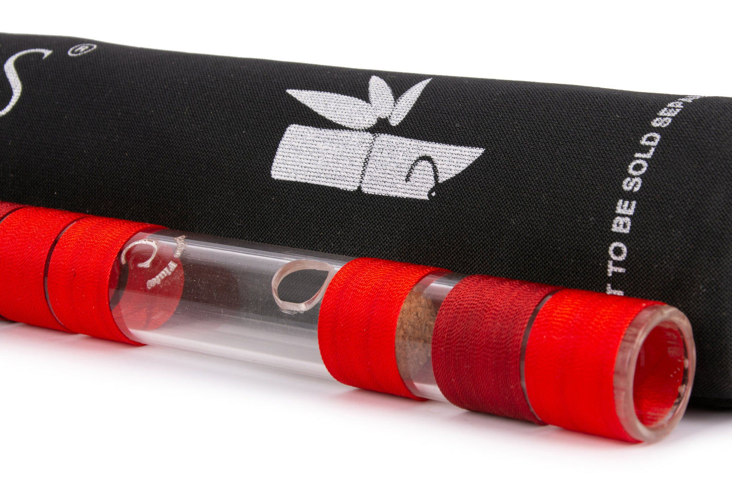 RF Acrylic Fiber C Natural Bansuri Middle Octave with Hard Cover 20"inches