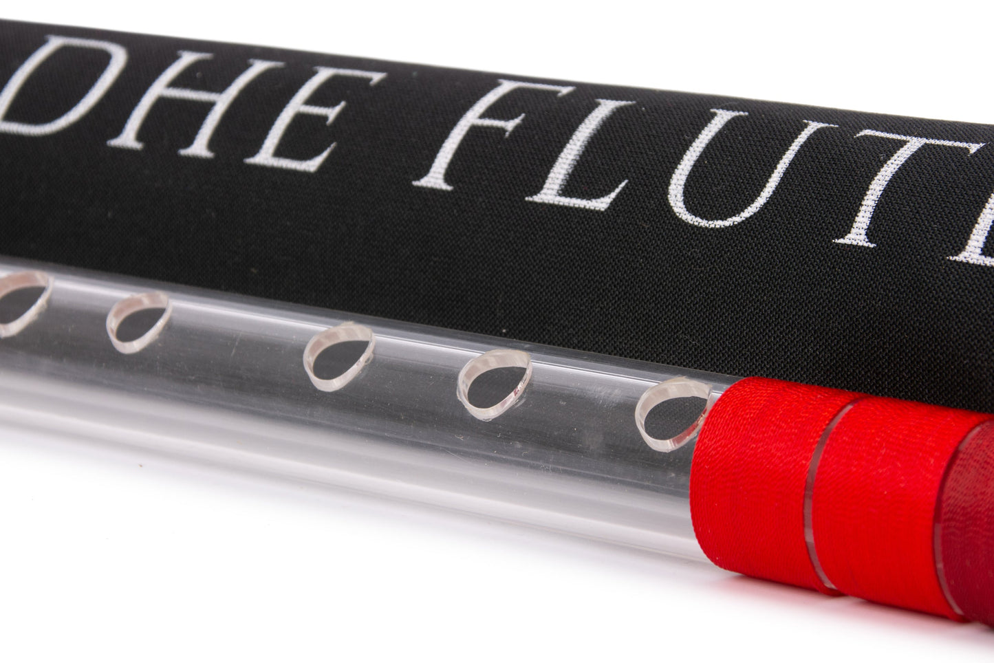 RF Acrylic Fiber C Natural Bansuri Middle Octave with Hard Cover 20"inches
