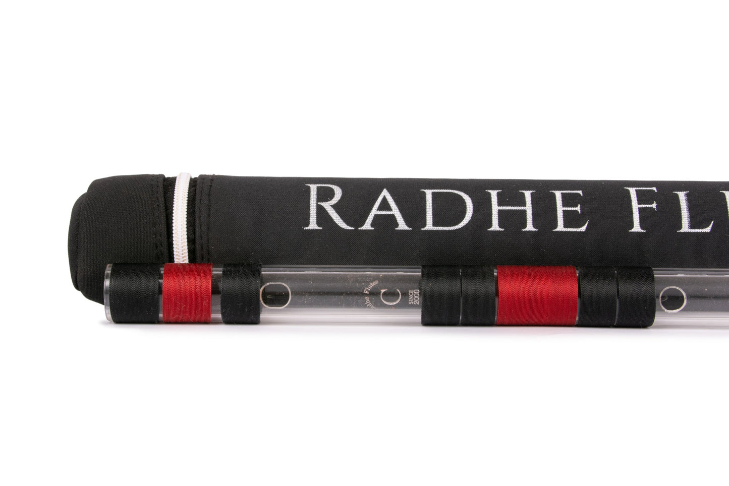 RF Acrylic Fiber C Natural Bansuri Middle Octave with Hard Cover 20"inches