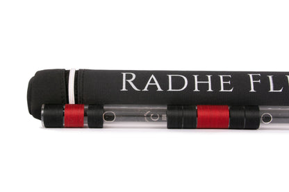 RF Acrylic Fiber C Natural Bansuri Middle Octave with Hard Cover 20"inches