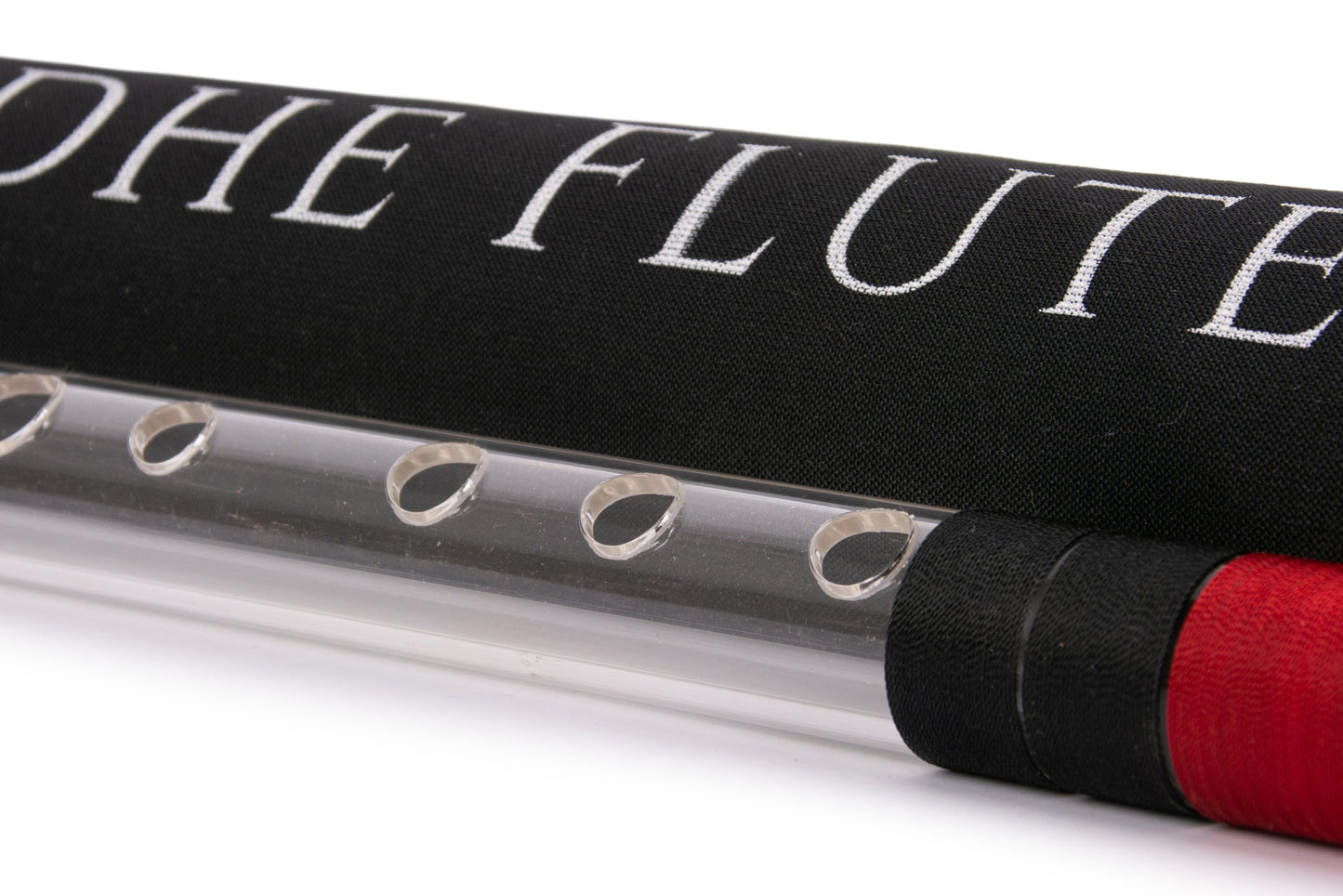 RF Acrylic Fiber C Natural Bansuri Middle Octave with Hard Cover 20"inches