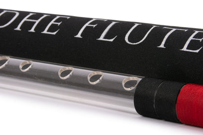 RF Acrylic Fiber C Natural Bansuri Middle Octave with Hard Cover 20"inches