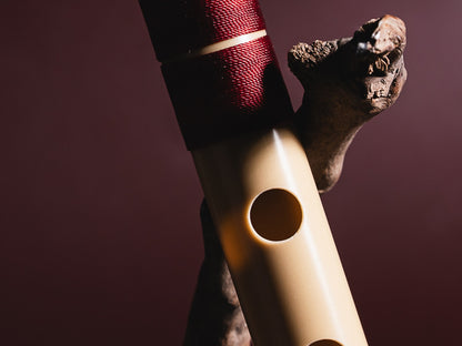 RF PVC Fiber C# Natural Bansuri Middle Octave 18"inches | Colors