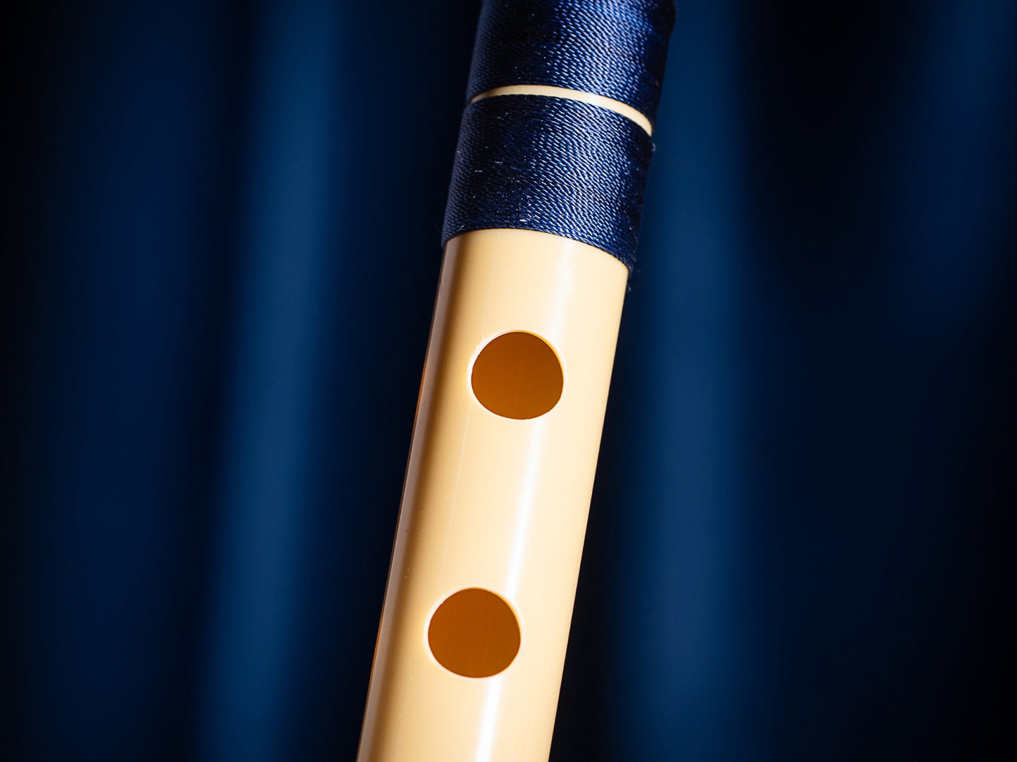 RF PVC Fiber C# Natural Bansuri Middle Octave 18"inches | Colors