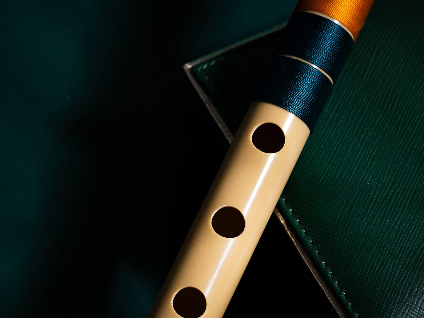 RF PVC Fiber C# Natural Bansuri Middle Octave 18"inches | Colors